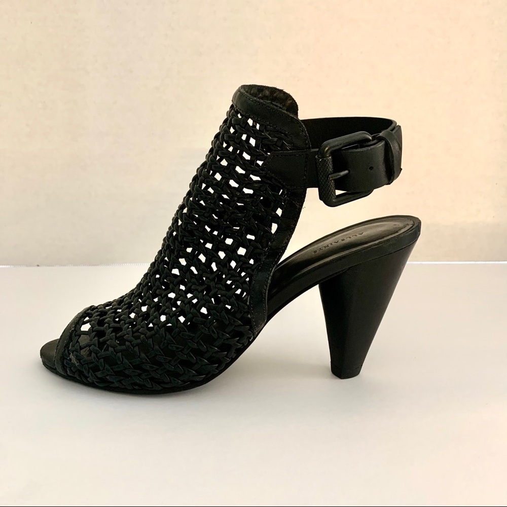 Stunning all saints open toe weaved leather 39